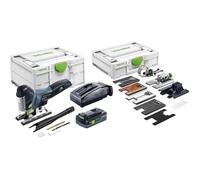 Festool Scie sauteuse pendulaire sans fil PSC 420 HPC 4,0 EBI CARVEX 18 V 4,0 Ah Set