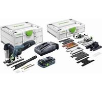 Festool Scie sauteuse pendulaire sans fil PSC 420 HPC 4,0 EBI CARVEX 18 V 4,0 Ah Set
