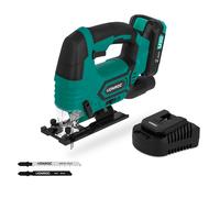 Scie sauteuse sans fil 20V | avec batterie 2.0Ah et chargeur rapide