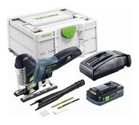 Scie sauteuse sans fil Carvex PSC 420 EBI-Plus + 1 batterie 4Ah + chargeur rapide + systainer