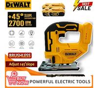 Scie sauteuse sans fil Dewalt 2700 tr/min, sans balais, portable, multifonction, vitesse réglable, scie électrique pour le travail du bois, pour batterie 18V No battery