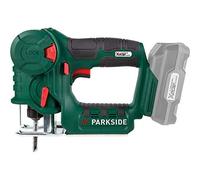 Scie sauteuse sans fil et scie alternative PARKSIDE® PSSA 20-Li A1 X20V (sans batterie ni chargeur, dans une mallette de transport)