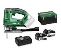 Scie sauteuse sansfil hikoki cj18dawpz 18 v avec 2 batteries 5 ah - chargeur et coffret hitcase iii G