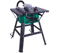 Scie sur table 1500W - 210mm | Lame de scie 40 dents et guide d'onglet incl.