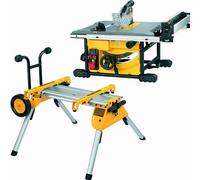 DeWALT DWE7485RS Scie sur table de précision (1850W/210mm) + support DE7400