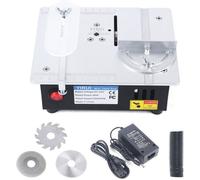 Scie sur table - 96 W 5000 tr/min - 63 mm de diamètre, trou intérieur de 16 mm - Profondeur de coupe : 15 mm