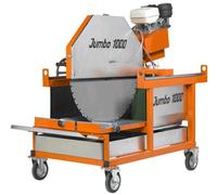 Scie sur table de chantier thermique à essence JUMBO 1000 - Ø 1000 mm - NORTON CLIPPER - 70184629335
