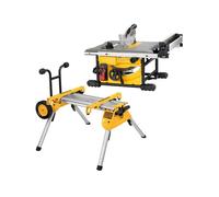 Scie sur table 1850W210 mm DEWALT - avec piètement - DWE7485RS-QS