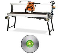 Scie sur table GS350A-ML à pont très grande longueur + 1 disque SG08 Ø 350 mm - GOLZ - 02893504000+SG08350