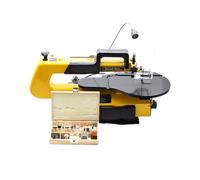 Scie sur Table, Outils électriques Scie à chantourner Scie sauteuse électrique Table Banc Machine de gravure Vitesse de coupe réglable