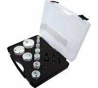 Scie trépan bi-métal 8% cobalt de 19 à 76mm - spécial maintenance - coffret de 12 pièces - DIAGER - 55576