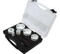 Scie trépan bi-métal 8% cobalt de 22 à 76mm- spécial électricien - coffret de 8 pièces - DIAGER - 55575