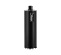 MSW Scie Trépan Diamant Cloche Béton Diamantée Mèche Emporte-Pièce Foret Pour Carotteuse Carottage Trous MSW-DCD-400/132 (ø 132 mm x 400 mm, Raccord 1 ¼" (UNC 7), Voie Sèche/Humide, Acier & Diamant)