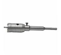 WERKA PRO Scie Trépan SDS+ Ø 40 mm - Carbure de Tungstène - Long. 160 mm - Système SDS+ - Filetage M22 - Outil de Bricolage Robuste pour Travaux de Maçonnerie