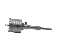 WERKA PRO Scie trépan SDS+ en carbure de tungstène, idéale pour maçonnerie et bricolage, longueur 160 mm, diamètre 68 mm, fixation rapide SDS+, robuste et durable, couleur argent.