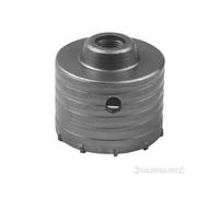 Scie trépan TCT - Silverline - 80 mm - Usage intensif - Carbure de tungstène - Perçage précis