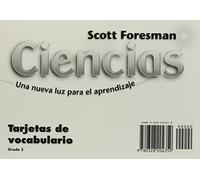 Science 2008 Spanish Vocabulary Cards Grade 5
