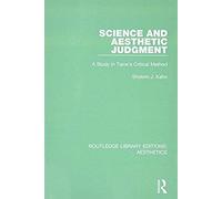 Science And Aesthetic Judgement