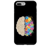 Science Art Cerveau Pensée Gauche et Droite Neuroscience Esprit Coque pour iPhone 7 Plus/8 Plus