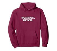 Science Bitch Y2k Aesthetic 2000s Iconic Slogan Sweat à Capuche, Unisexe pour Adultes, Marron, XL