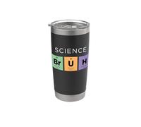 Science Bruh Tableau périodique drôle des éléments Science Gobelet isotherme en acier inoxydable double paroi
