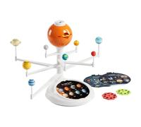 Science Can Le système Solaire (modèle 3D système Solaire avec planètes et projecteur, avec Cartes de Connaissances en Allemand/Anglais, Jouet éducatif, à partir de 6 Ans, Jouet pour Enfants