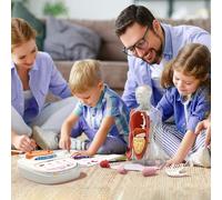 Science Can Modèle d'anatomie humaine pour enfants, jouet STEM parlant, ensemble 30 cm, dès 6 ans, promotion de Nouvel An, meilleurs cadeaux