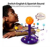 Science Can Modèle système solaire enfant jouet éducatif parlant avec projection dès 3 ans