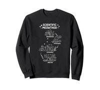 Science Cat Méthode Scientifique Expérience Laboratoire Enseignant Étudiant Sweatshirt