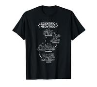 Science Cat Méthode Scientifique Expérience Laboratoire Enseignant Étudiant T-Shirt Graphique avec Valeur