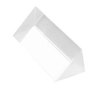 Science Classroom Essential Triangle Glass for Rainbow Spectrum Experiments and Photographic Effects Optics Glass Triangle Prism