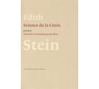 Science de la croix - Edith Stein - Cerf - broché - Essai