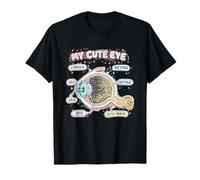 Science de la Vision Humaine - Anatomie des Yeux Mignons - Graphique Nerd T-Shirt