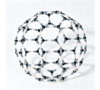 Science De Structure Moléculaire Chimique Modèle Boule Mâle Du Carbone C60 | Matériel D'expérimentation Scientifique Physique, Ensemble D'assemblage Pratique, Ensemble De Création Éducative STEAM