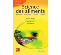 Science des aliments biochimie microbiologie procedes produi - Jeantet - Technique Et Documentation - broché - Livre