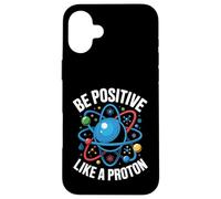 Science des Protons positifs Atome Physique Chimie Coque pour iPhone 16 Plus