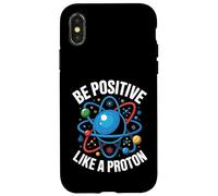 Science des Protons positifs Atome Physique Chimie Coque pour iPhone X/XS