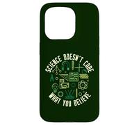 Science Doesn't Care What You Believe Design Vieilli Coque pour iPhone 15 Pro