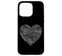 Science Doodle Heart Physique Chimie Espace Biologie Art Coque pour iPhone 15 Pro Max