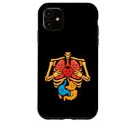Science drôle d'anatomie Humaine colorée Coque pour iPhone 11