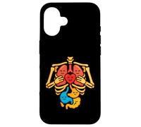 Science drôle d'anatomie Humaine colorée Coque pour iPhone 16