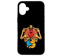 Science drôle d'anatomie Humaine colorée Coque pour iPhone 16 Plus
