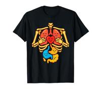 Science drôle d'anatomie Humaine colorée T-Shirt