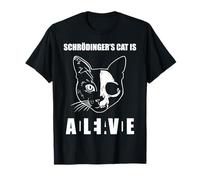 Science du chat mort et vivant de Schrödinger T-Shirt