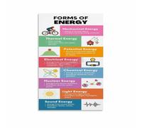 Science Education Poster Forms of Energy Learning