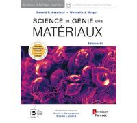 Science et génie des matériaux - Wendelin J. Wright - Technique Et Documentation - broché - Scolaire / Universitaire