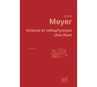 Science Et Métaphysique Chez Kant