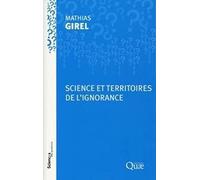 Science et territoires de l'ignorance