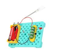 Science Experiment Kits Circuit électrique Tronc Jouet Renforcer les compétences de résolution des problèmes pour l'école Basic Electricity Learning Electrical Electrical