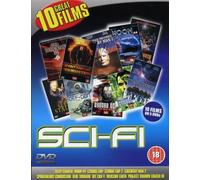 Science Fiction 10 Film DVD Box set, Invasion Earth / Moon 44 / Sleep Stalker / Blue Tornado / Def -Con 4 / Project Shadowchaser 3 / Cyborg Cop 1 + 2 / Spontaneous Combustion / Circuitry Man 2.